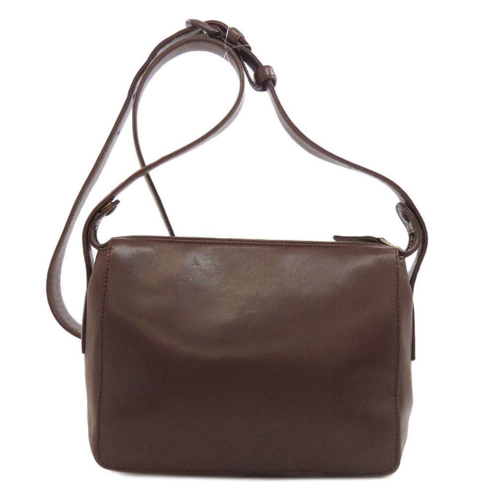 Prada Shoulder shoulder embossed Brown bag Leather Bag Brown